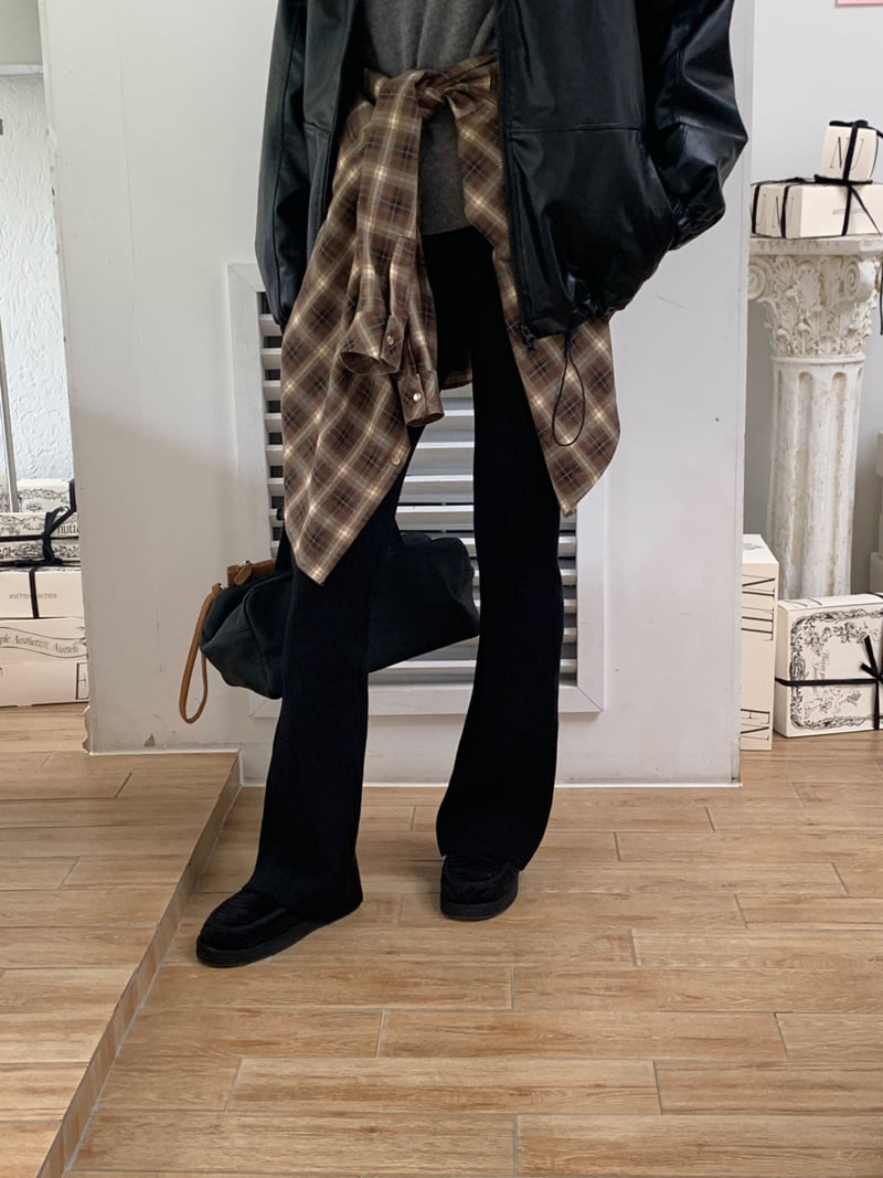 Logarden - Korean Women Fashion - #vintageinspired - Paul Knit Pants - 9