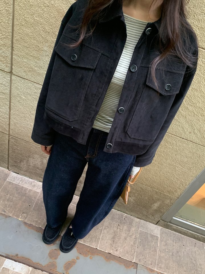 Logarden - Korean Women Fashion - #womensfashion - Corduroy Deer Jacket - 9