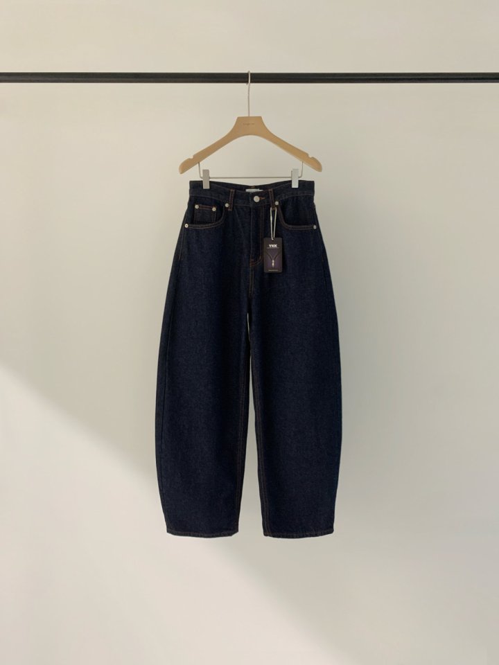 Logarden - Korean Women Fashion - #womensfashion - Ribbon Denim Pants