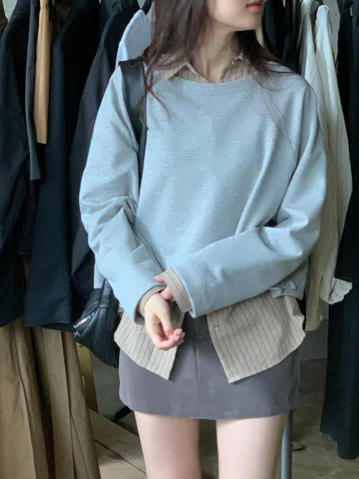 Logarden - Korean Women Fashion - #womensfashion - Marron Sweatshirt - 2