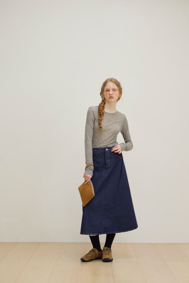 Logarden - Korean Women Fashion - #womensfashion - Back Pleated Skirt - 3