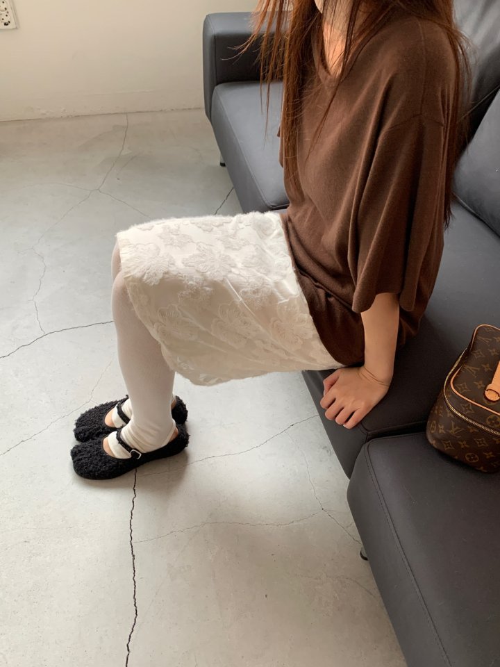 Logarden - Korean Women Fashion - #womensfashion - Angora Slit Tee - 11