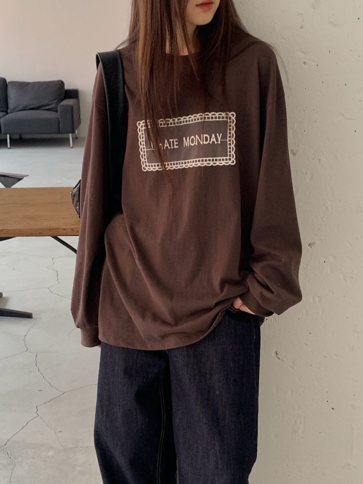 Logarden - Korean Women Fashion - #womensfashion - Monday Tee - 11