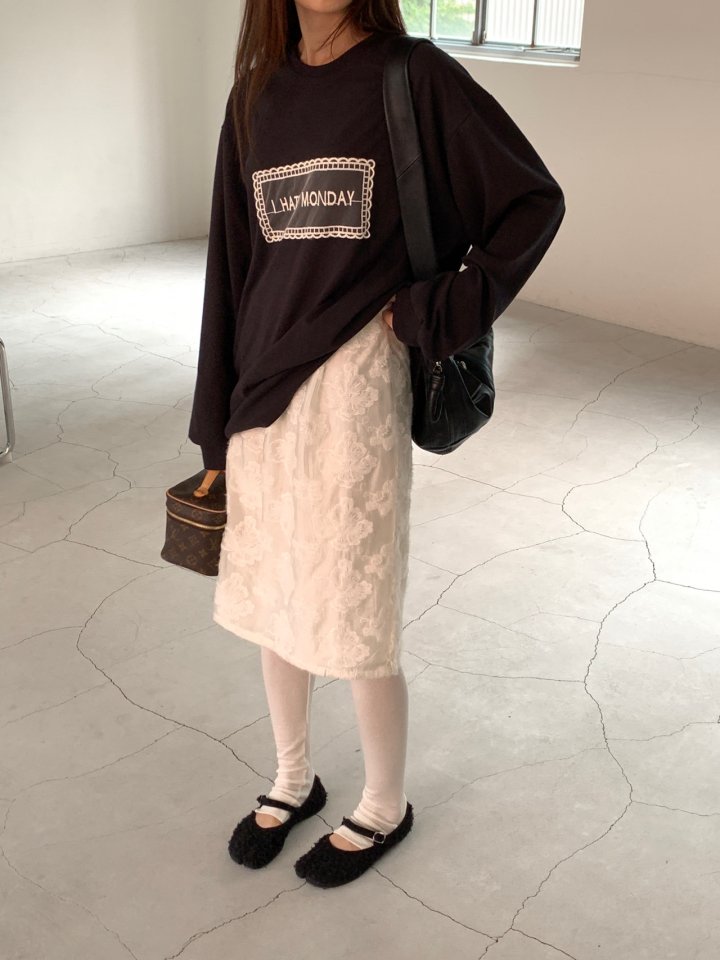 Logarden - Korean Women Fashion - #womensfashion - Monday Tee - 5
