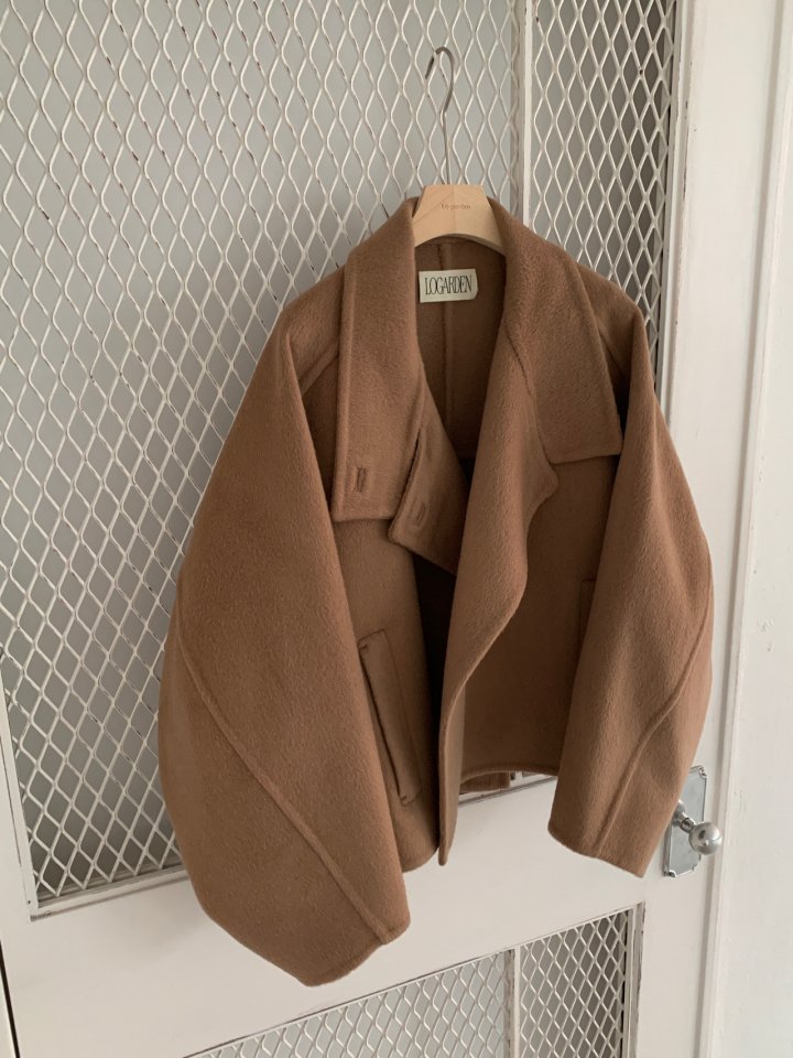 Logarden - Korean Women Fashion - #momslook - Mare Short Handmade Coat - 4