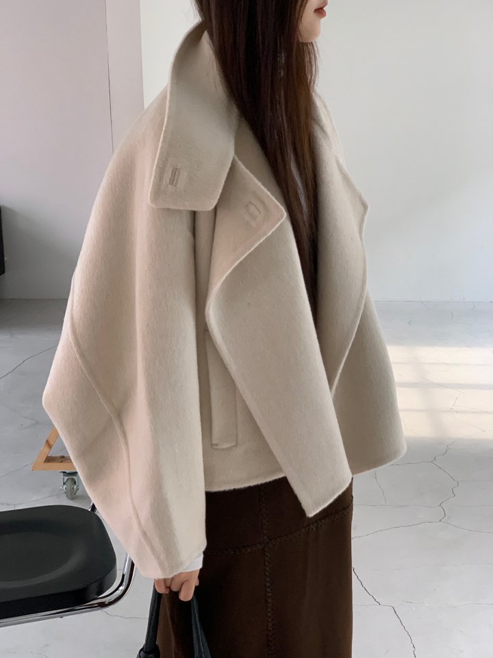 Logarden - Korean Women Fashion - #womensfashion - Mare Short Handmade Coat - 6