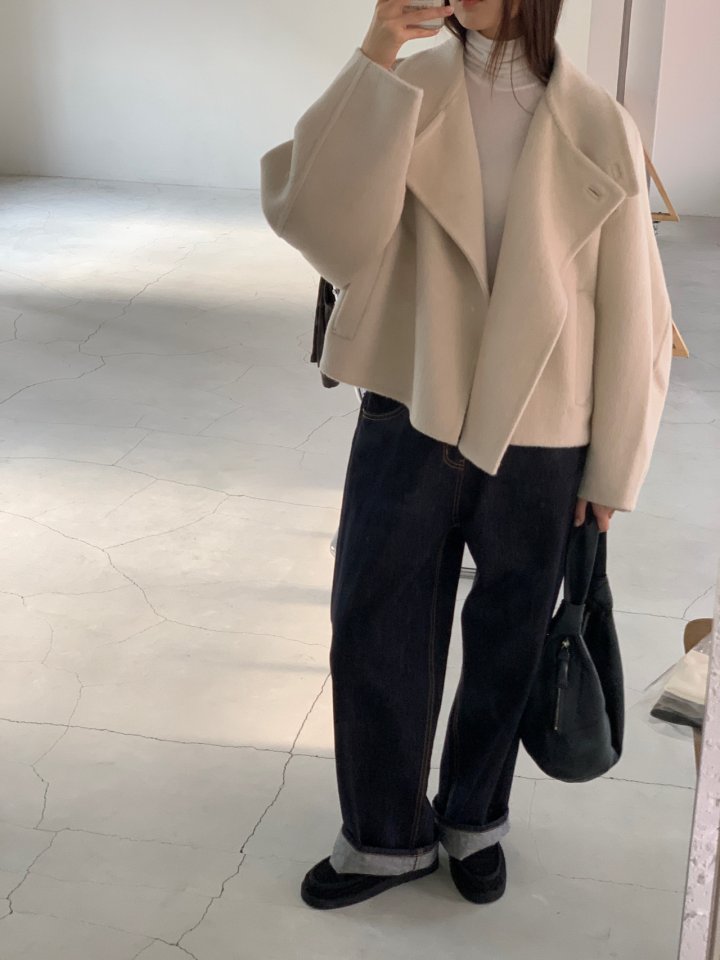 Logarden - Korean Women Fashion - #womensfashion - Mare Short Handmade Coat - 8