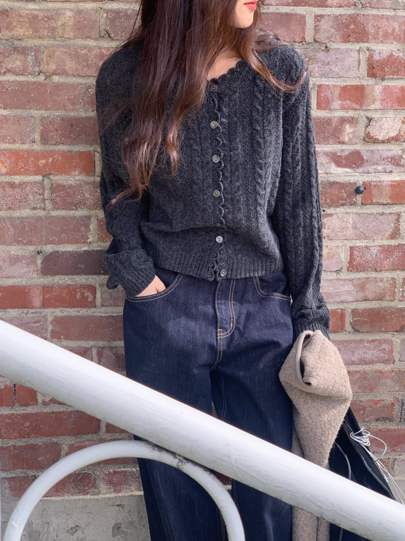 Logarden - Korean Women Fashion - #womensfashion - Kerry Wool Cardigan - 12