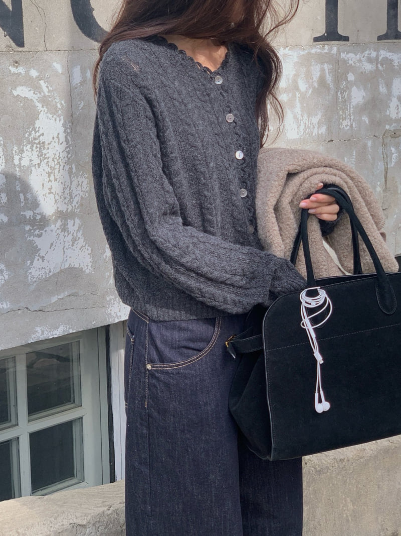 Logarden - Korean Women Fashion - #womensfashion - Kerry Wool Cardigan - 8