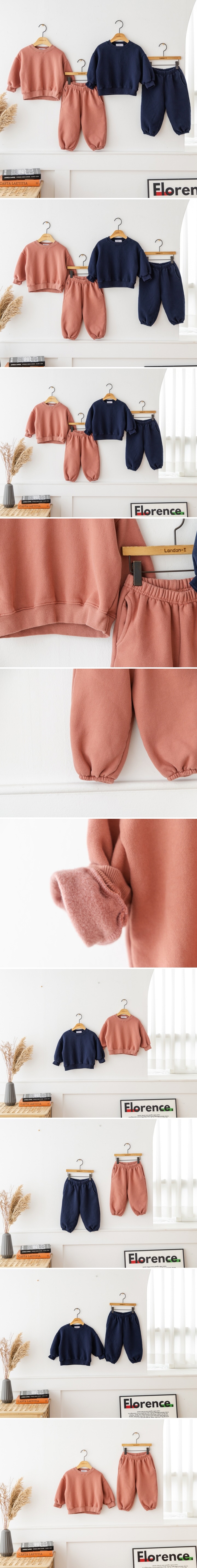 London I - Korean Baby Fashion - #babygirlfashion - Washing Sweatshirt Set