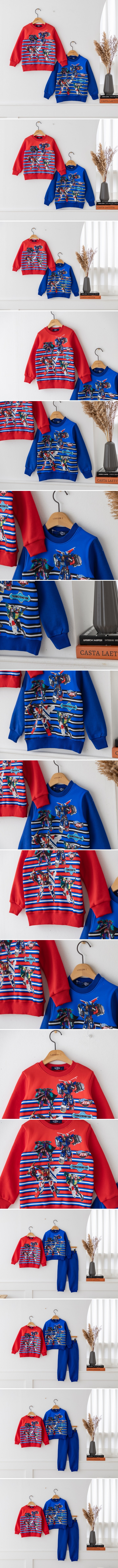 London I - Korean Children Fashion - #Kfashion4kids - Hello Stripe Tee