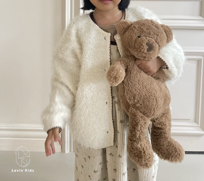 Lovin - Korean Baby Fashion - #babyboutique - Fur Cardigan - 11