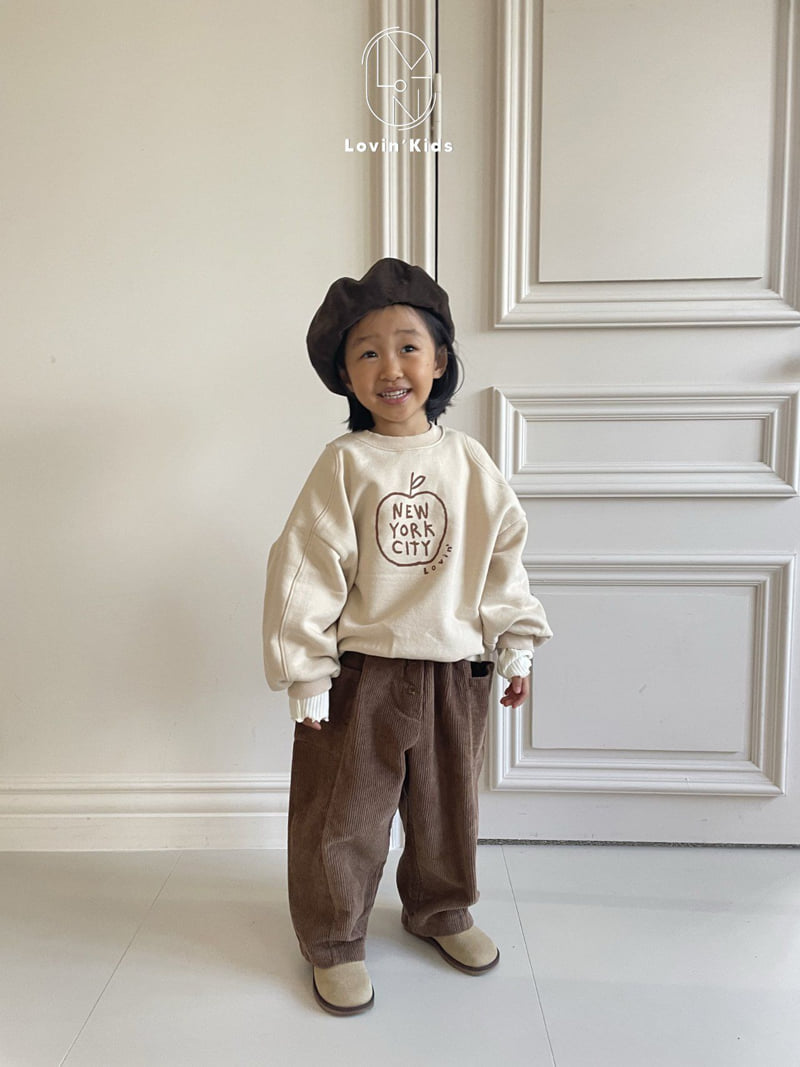 Lovin - Korean Baby Fashion - #babyboutique - New York Apple Sweatshirt - 9
