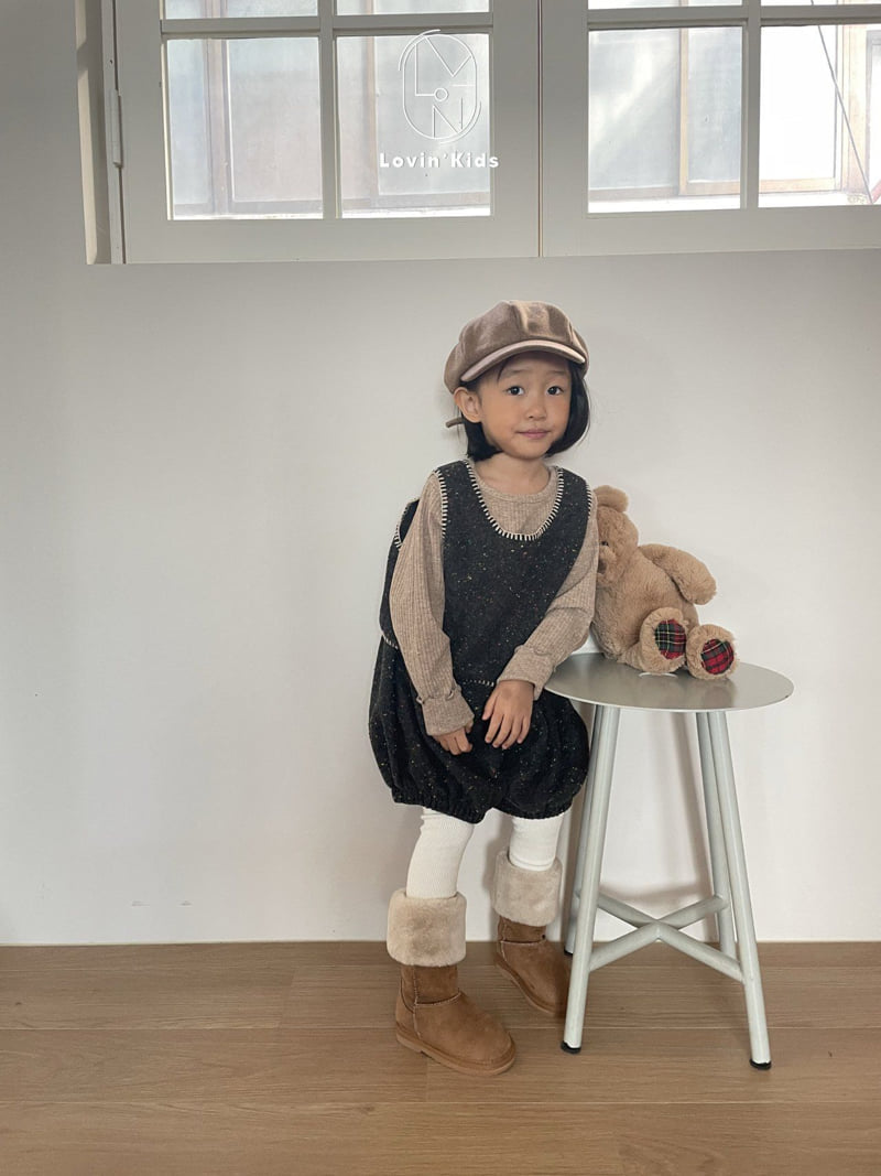 Lovin - Korean Baby Fashion - #babyboutique - Tweed Vest - 7
