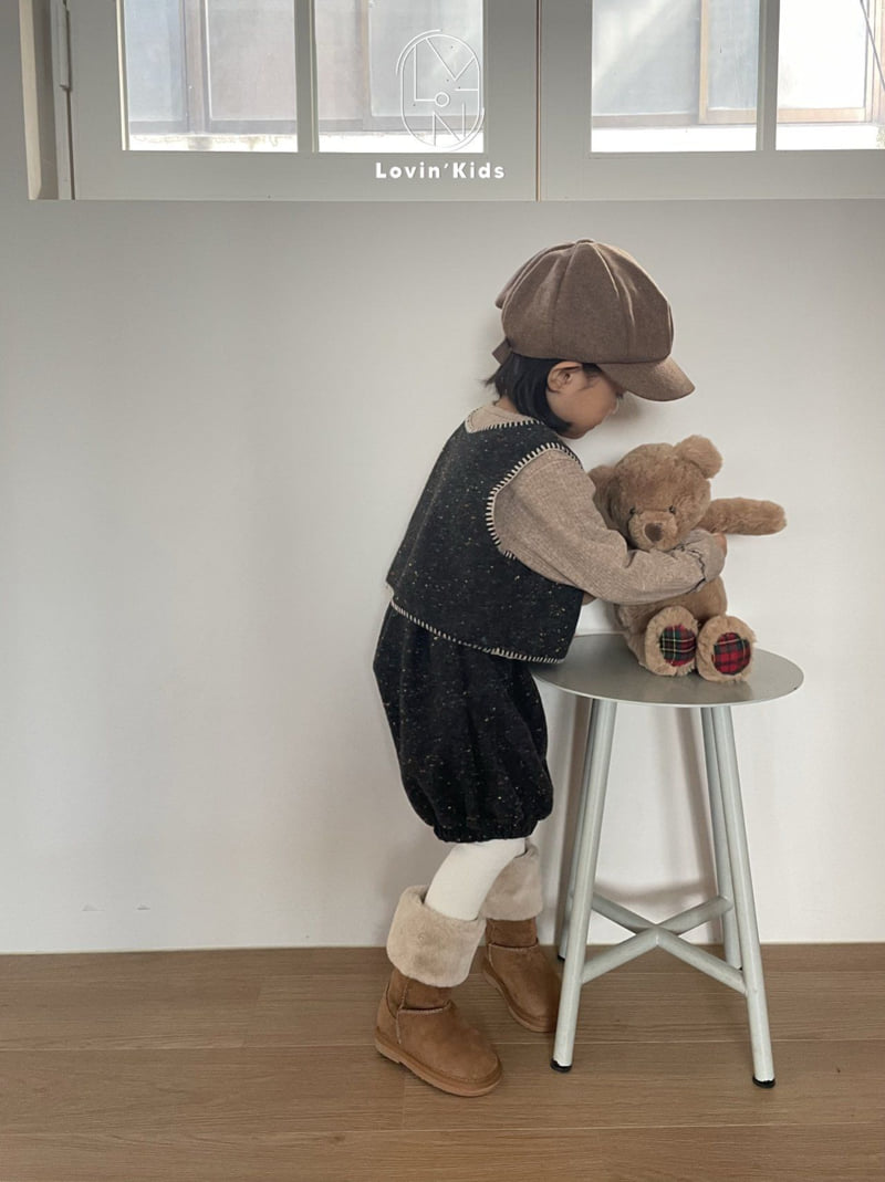 Lovin - Korean Baby Fashion - #babyboutique - Tweed Vest - 8