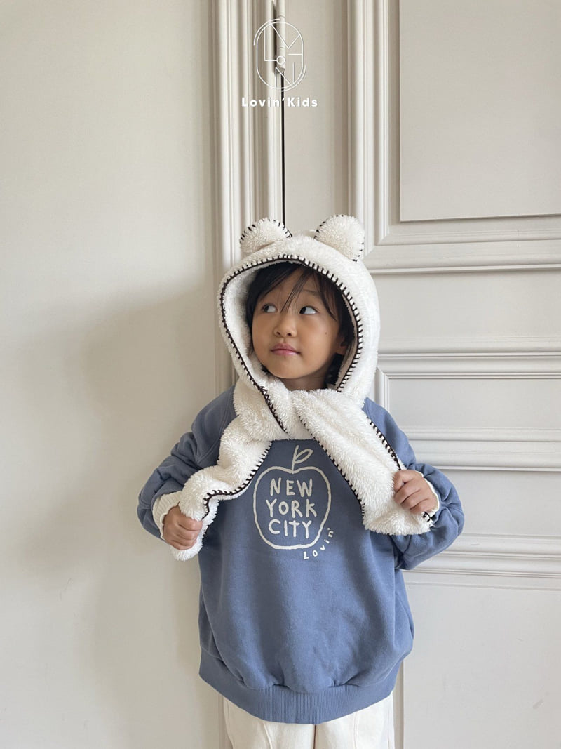 Lovin - Korean Baby Fashion - #babyboutiqueclothing - New York Apple Sweatshirt - 11