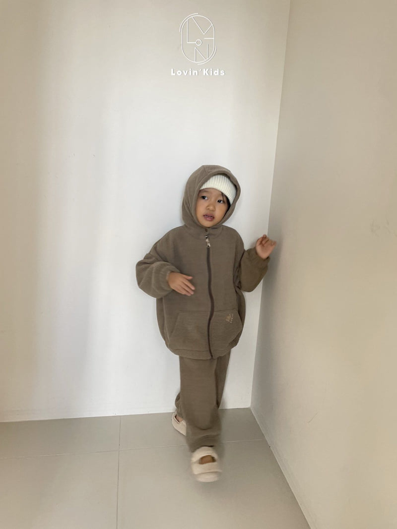 Lovin - Korean Baby Fashion - #babyboutique - Warm Zip-Up - 4