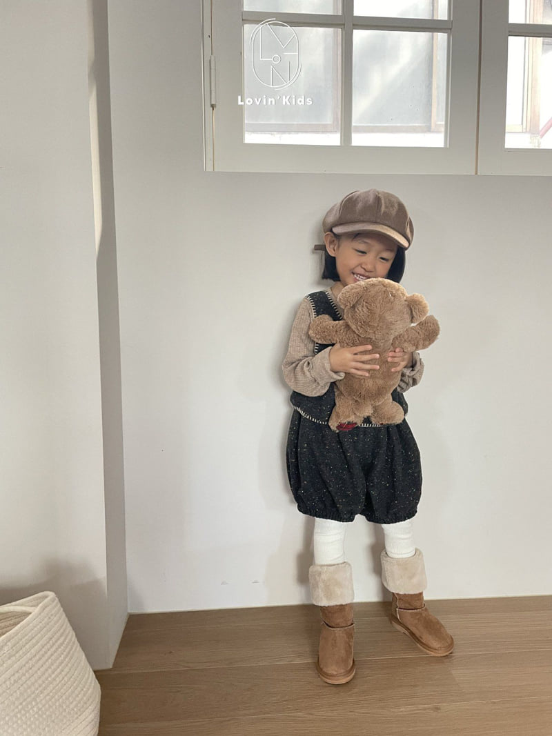 Lovin - Korean Baby Fashion - #babyfashion - Tweed Balloon Pants - 10