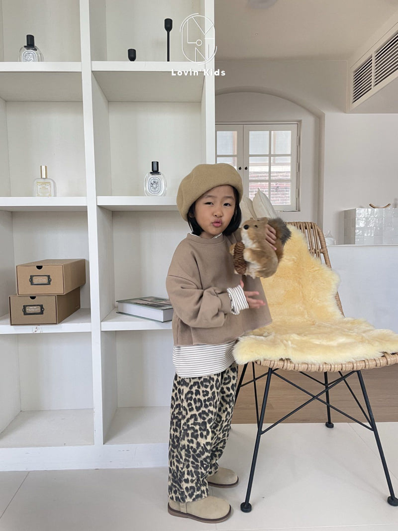 Lovin - Korean Baby Fashion - #babyfashion - Leopard Pants - 5
