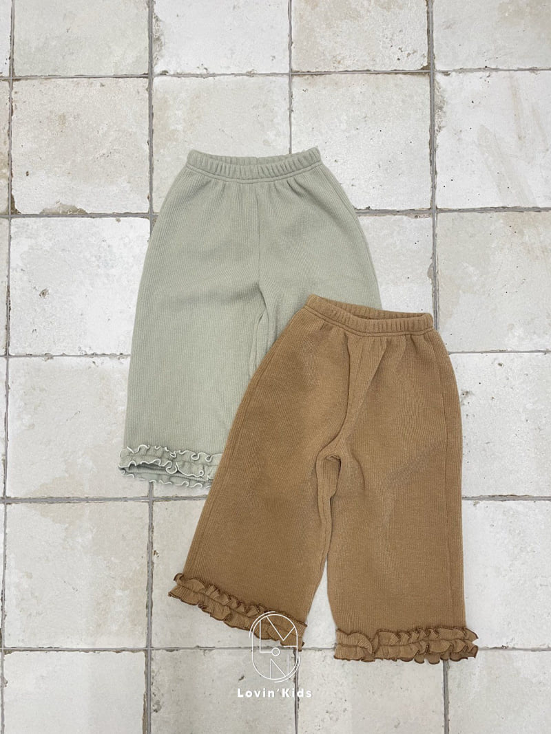Lovin - Korean Baby Fashion - #babyfever - Frill Pants - 11