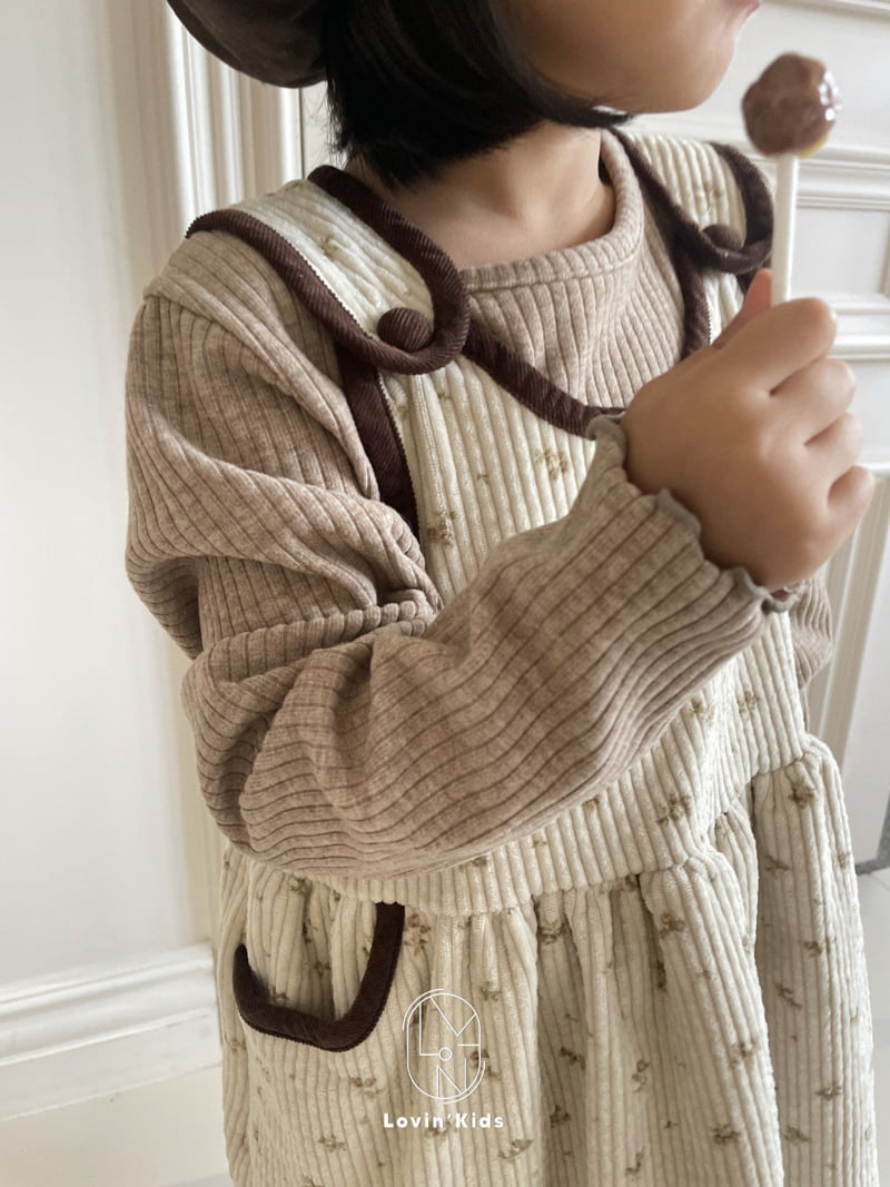 Lovin - Korean Baby Fashion - #babygirlfashion - Cozy Rib Tee