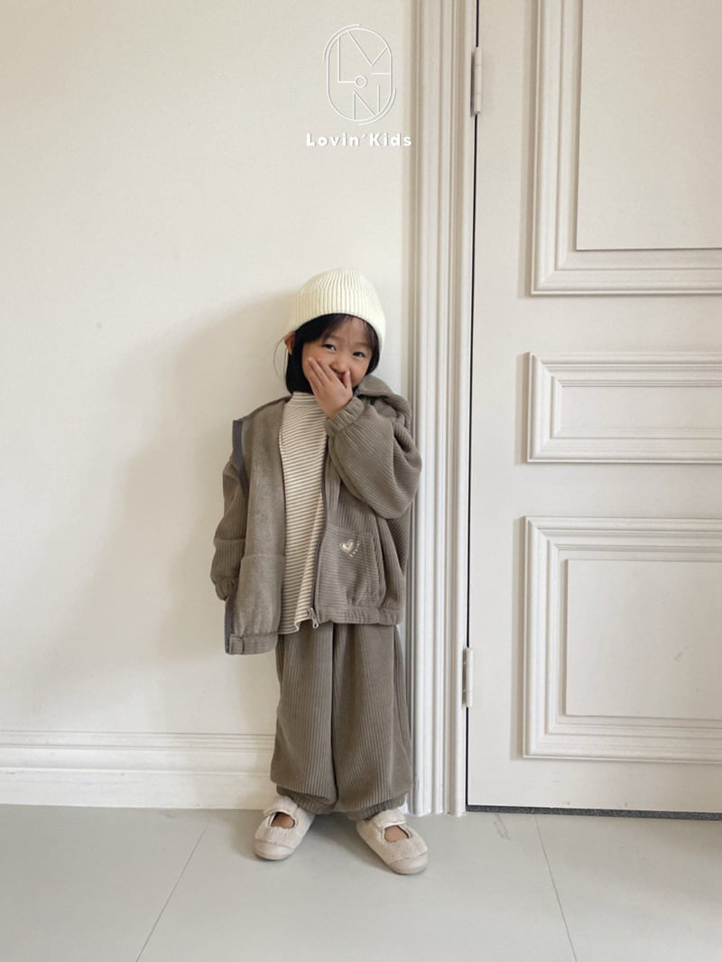 Lovin - Korean Baby Fashion - #babygirlfashion - Warm Zip-Up - 8
