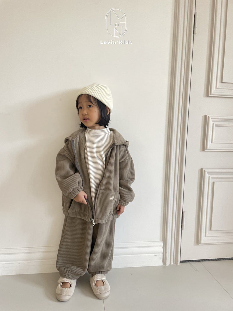Lovin - Korean Baby Fashion - #babygirlfashion - Daily Warm Ribbed Pants - 4