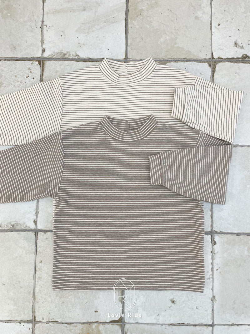 Lovin - Korean Baby Fashion - #babylifestyle - Winter Loose Turtleneck Tee - 11