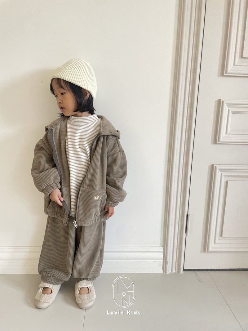 Lovin - Korean Baby Fashion - #babyoninstagram - Daily Warm Ribbed Pants - 5