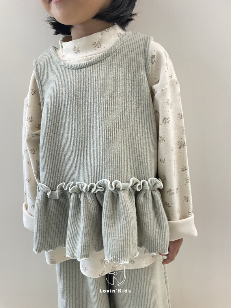 Lovin - Korean Baby Fashion - #babyoninstagram - Frill Bustier - 8