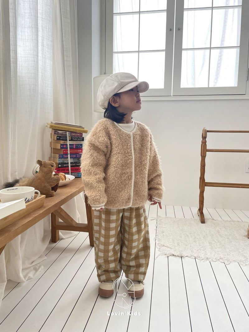 Lovin - Korean Baby Fashion - #babyoninstagram - Mochi Check Pants - 5