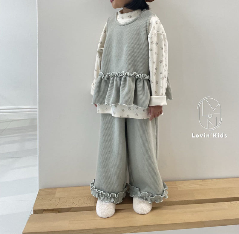Lovin - Korean Baby Fashion - #babyootd - Frill Bustier - 9