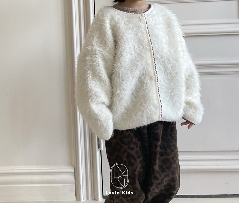 Lovin - Korean Baby Fashion - #babyoutfit - Fur Cardigan - 6