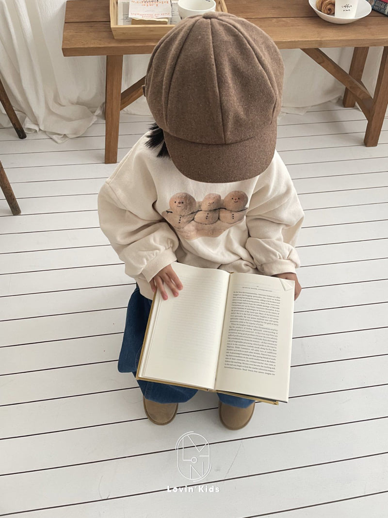 Lovin - Korean Baby Fashion - #babyoutfit - Snow Friends Sweatshirt - 4
