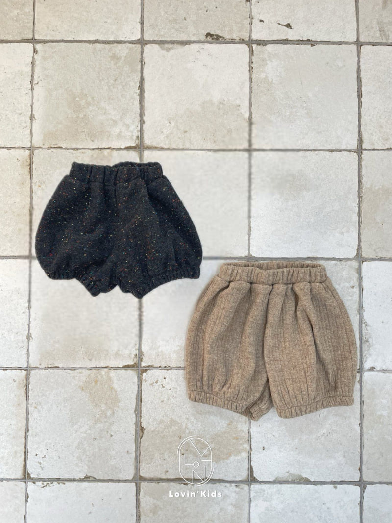 Lovin - Korean Baby Fashion - #babyoutfit - Tweed Balloon Pants