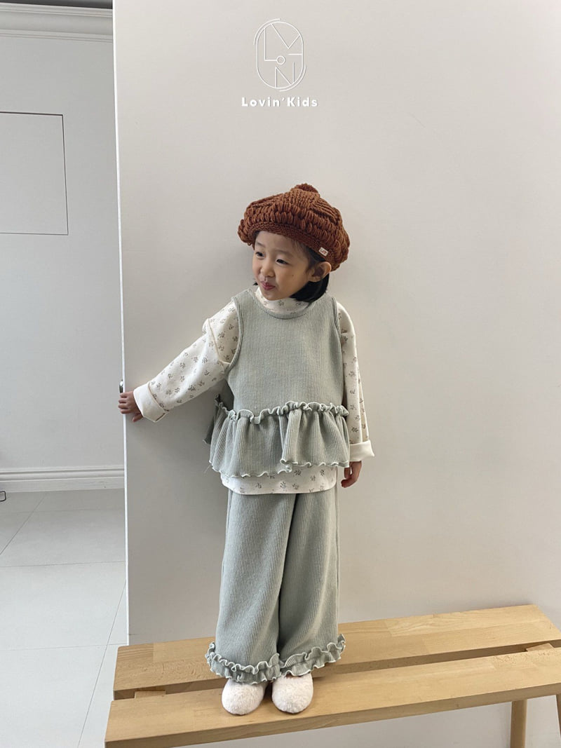Lovin - Korean Baby Fashion - #babyoutfit - Frill Bustier - 10