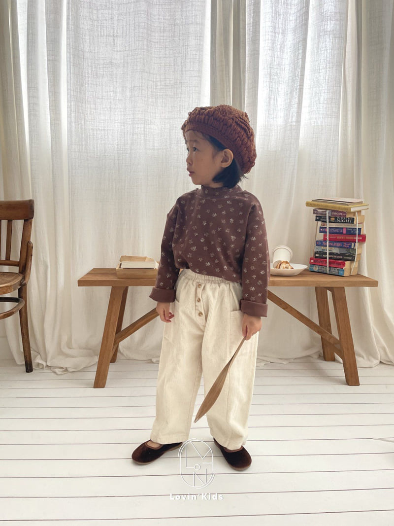 Lovin - Korean Baby Fashion - #babyoutfit - Garden Turtleneck Tee - 3