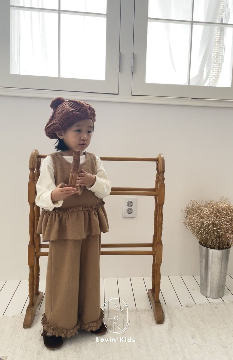 Lovin - Korean Baby Fashion - #babyoutfit - Frill Pants