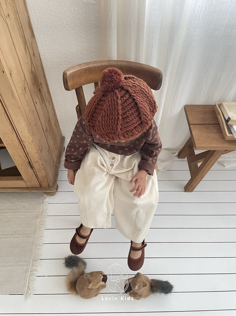 Lovin - Korean Baby Fashion - #babywear - Button Corduroy Pants - 6