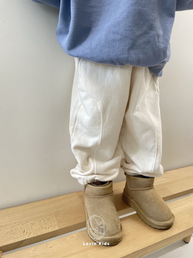 Lovin - Korean Baby Fashion - #babywear - Cut Line Pants - 5