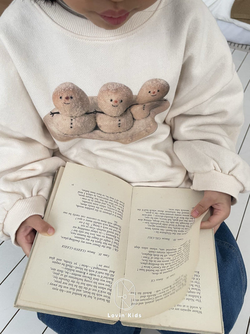 Lovin - Korean Baby Fashion - #onlinebabyboutique - Snow Friends Sweatshirt - 6