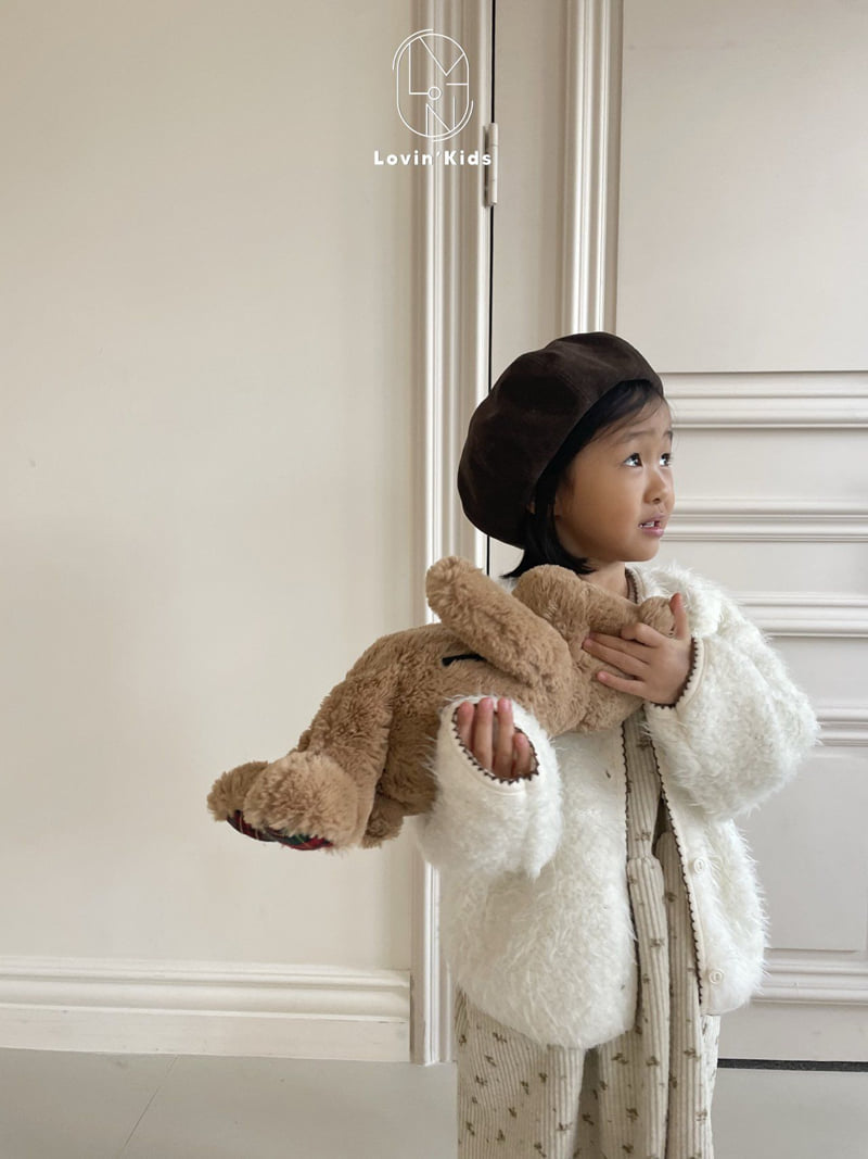 Lovin - Korean Baby Fashion - #onlinebabyshop - Fur Cardigan - 10