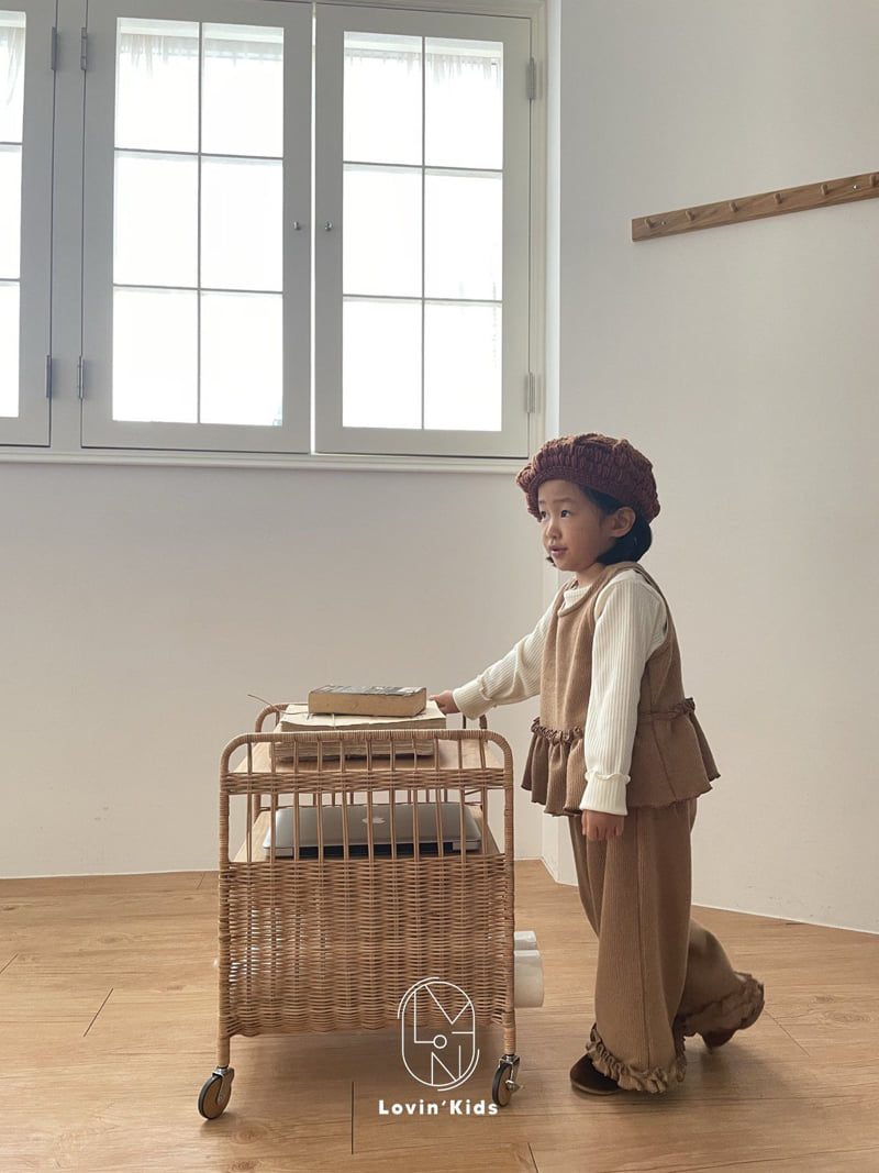 Lovin - Korean Baby Fashion - #onlinebabyshop - Frill Pants - 5