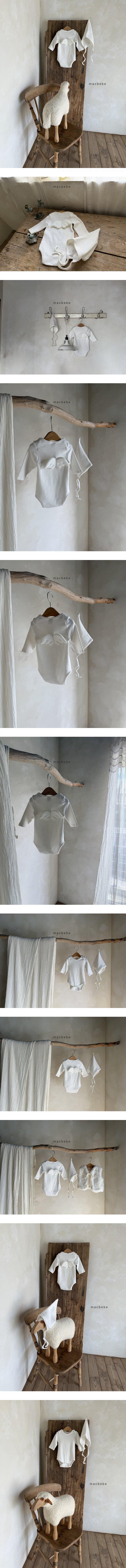 Mac - Korean Baby Fashion - #babyfashion - Angel Wings Suit (With Bonnet)