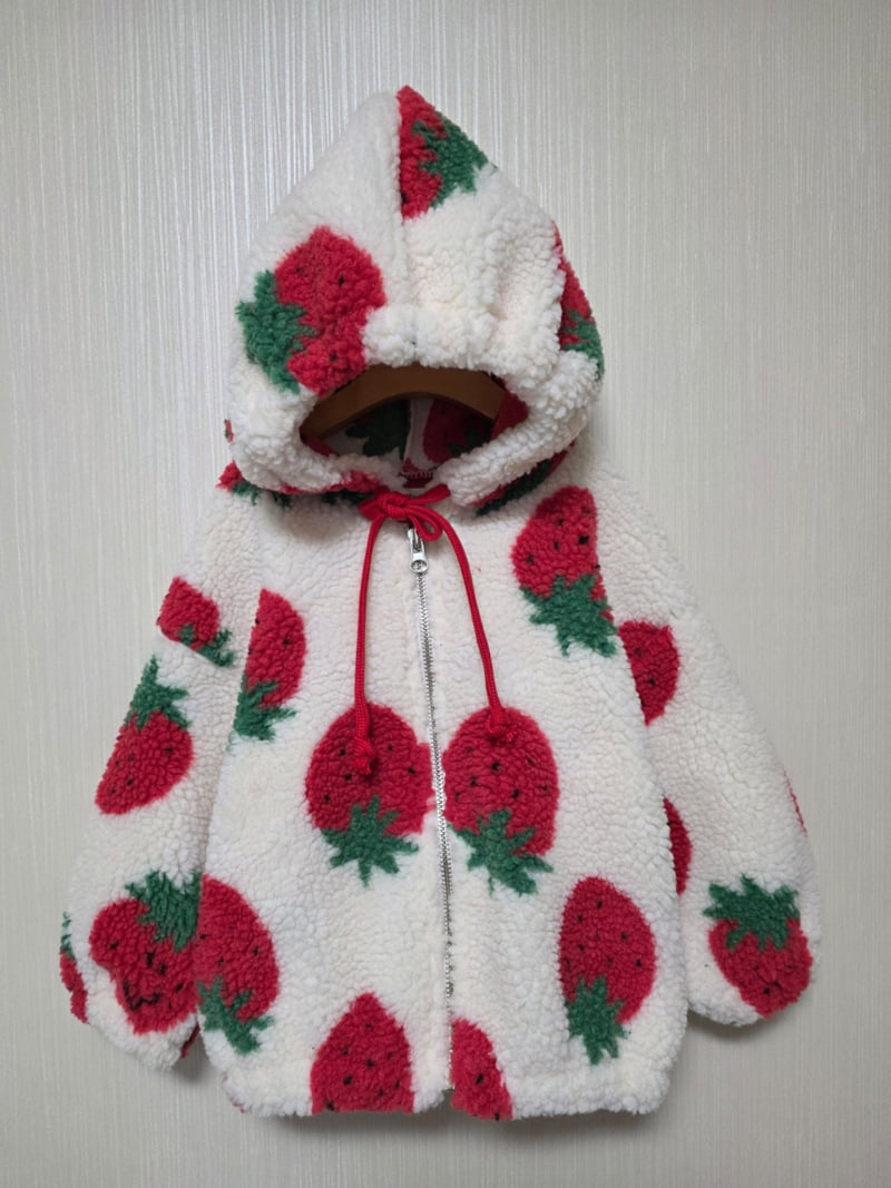 Made Blue - Korean Children Fashion - #childrensboutique - Strawberry Poggle Jumper - 2