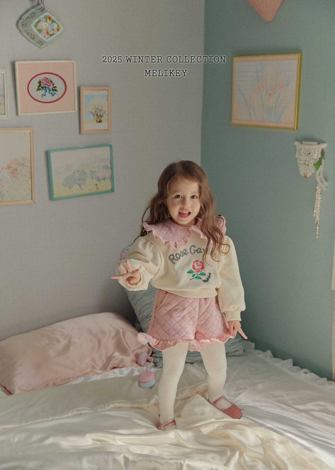 Melikey - Korean Children Fashion - #Kfashion4kids - Quilted Frill Shorts - 5