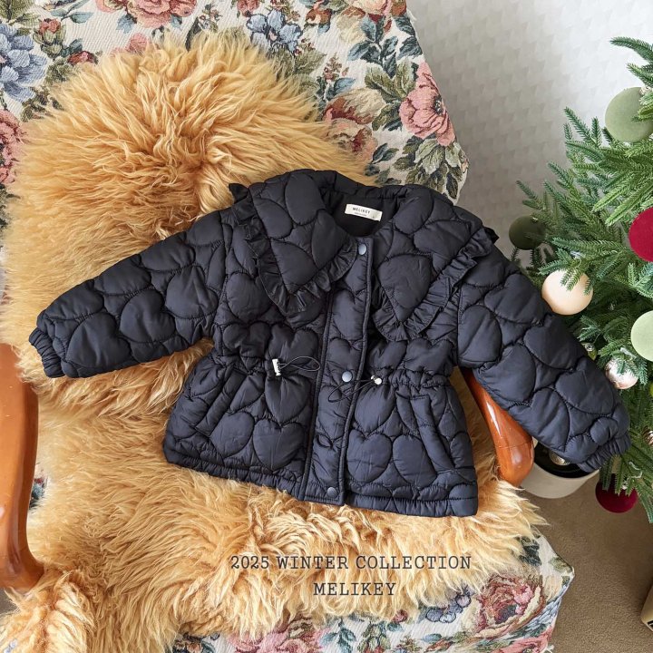 Melikey - Korean Children Fashion - #Kfashion4kids - Heart Quilted Padding - 11
