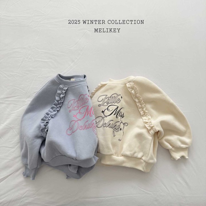 Melikey - Korean Children Fashion - #childofig - Little Frill Sweatshirt - 10
