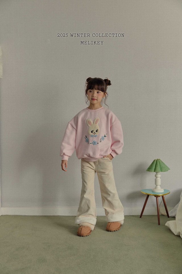Melikey - Korean Children Fashion - #childofig - Rabbit Boucle Sweatshirt - 8