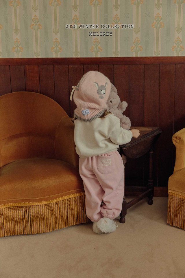 Melikey - Korean Children Fashion - #childofig - Label Jogger Pants - 6